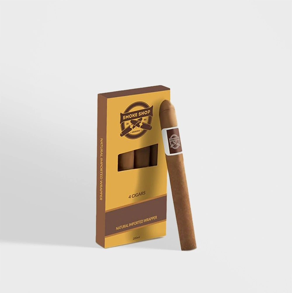 Custom Printed Cigar Boxes with Logo | The Packaging Base Custom printed cigar boxes with logo, designed for premium product packaging and branding.