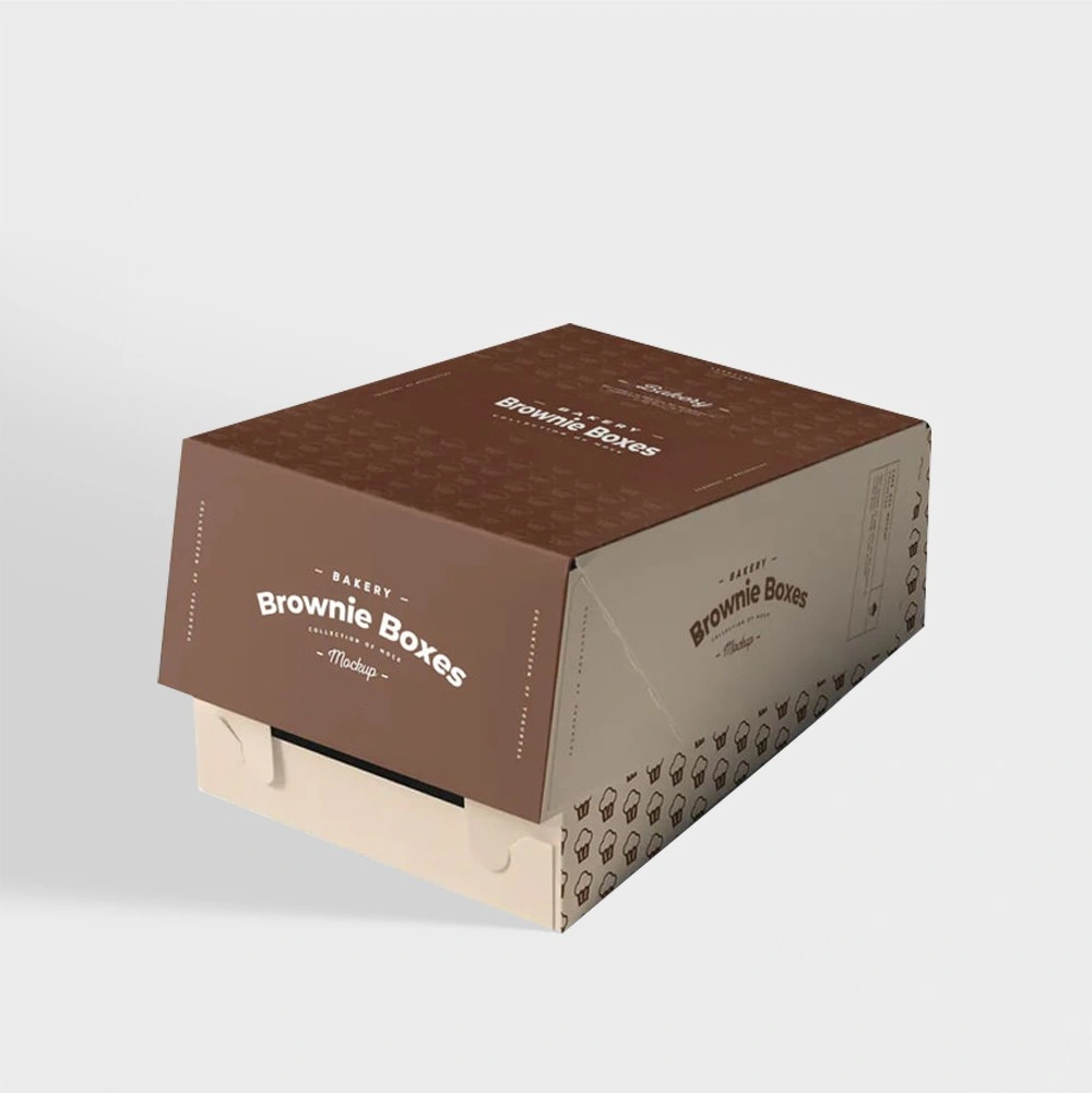 Premium Custom Brownie Boxes for Perfect Dessert Packaging Elegant packaging boxes crafted for bakery brownies