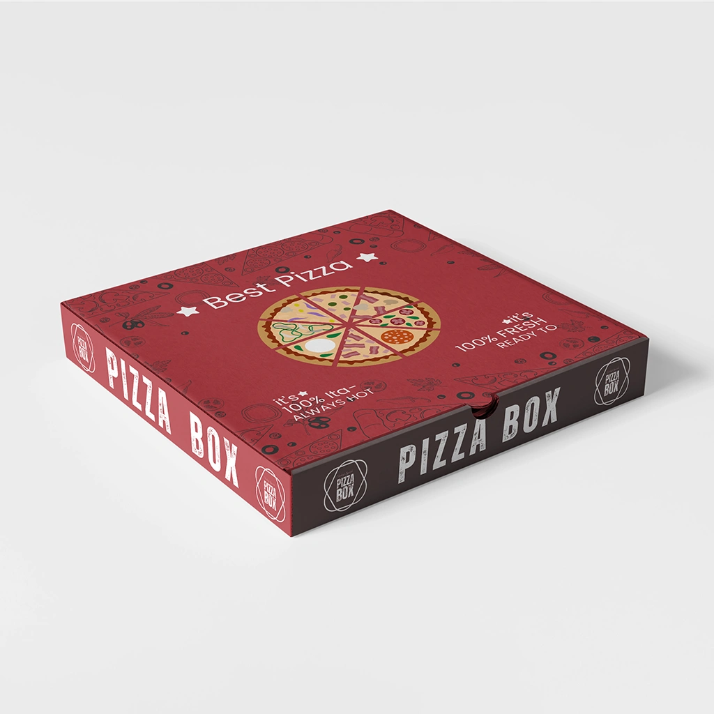 Custom Pizza Packaging Boxes | The Packaging Base Custom Pizza Packaging Boxes for Durable and Branded Food Packaging