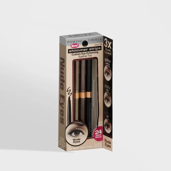 Custom Eyeliner Window Boxes for Eye-Catching Packaging Eyeliner window packaging boxes for product display