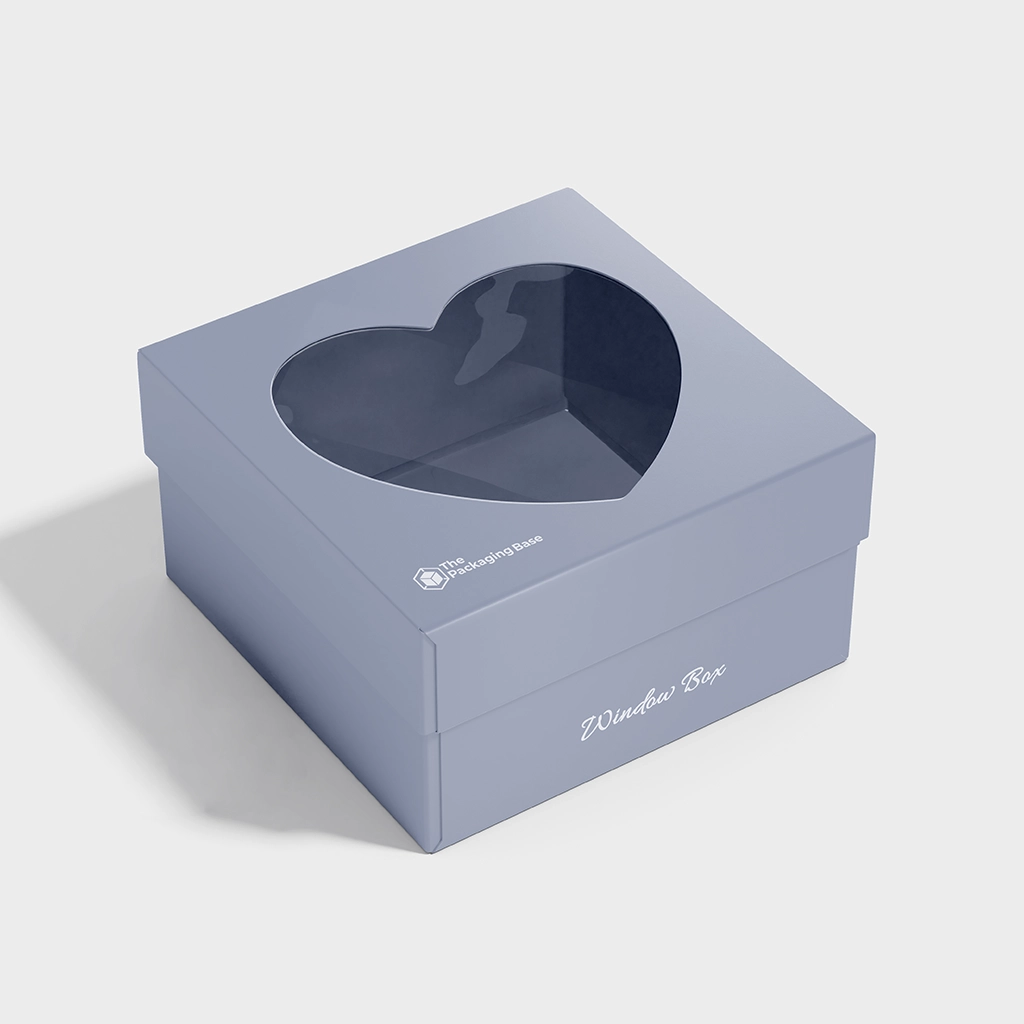 heart shape die cut boxes | The Packaging heart shape die cut boxes with logo