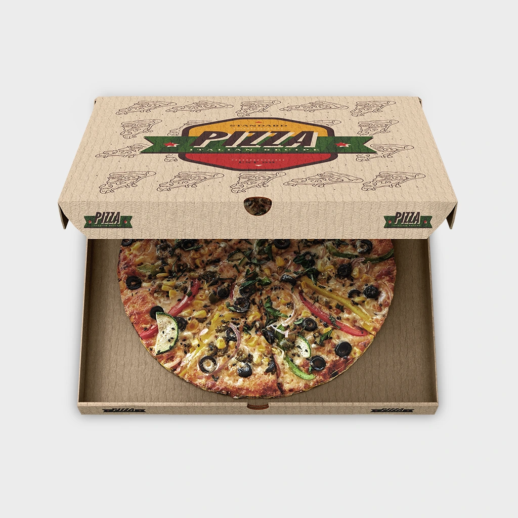 Personalized Pizza Boxes | The Packaging Base Personalized Pizza Boxes for Custom Branding and Packaging