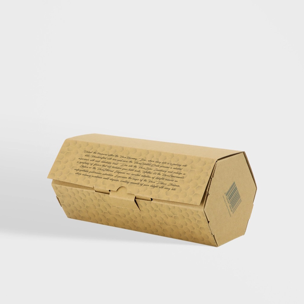 Cardboard Hexagon Boxes | The Packaging Base Cardboard hexagon boxes with sturdy construction and customizable designs, ideal for unique product packaging.