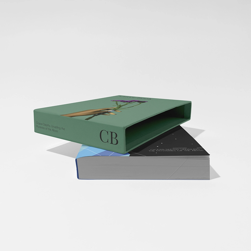 Custom printed book packaging boxes wholesale with logo