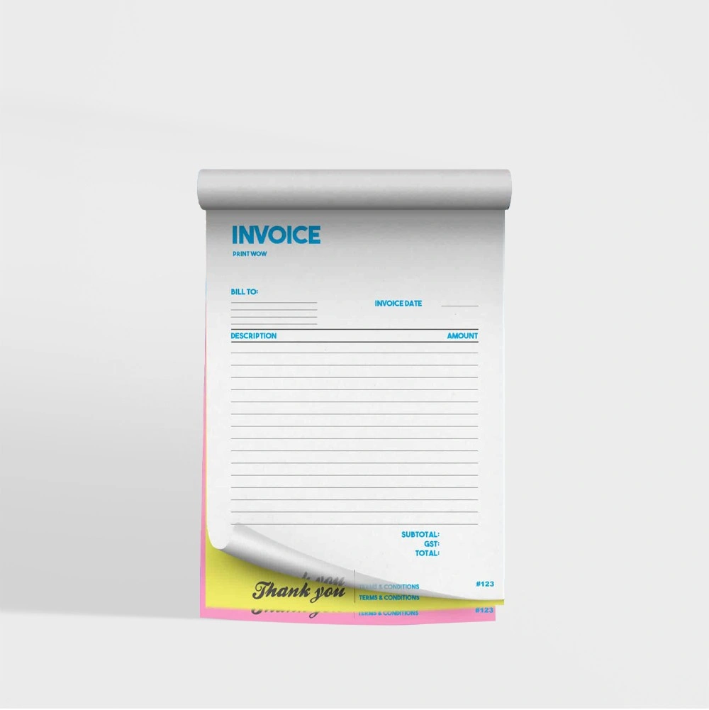 Custom NCR forms for professional documentation, tailored to your business needs.