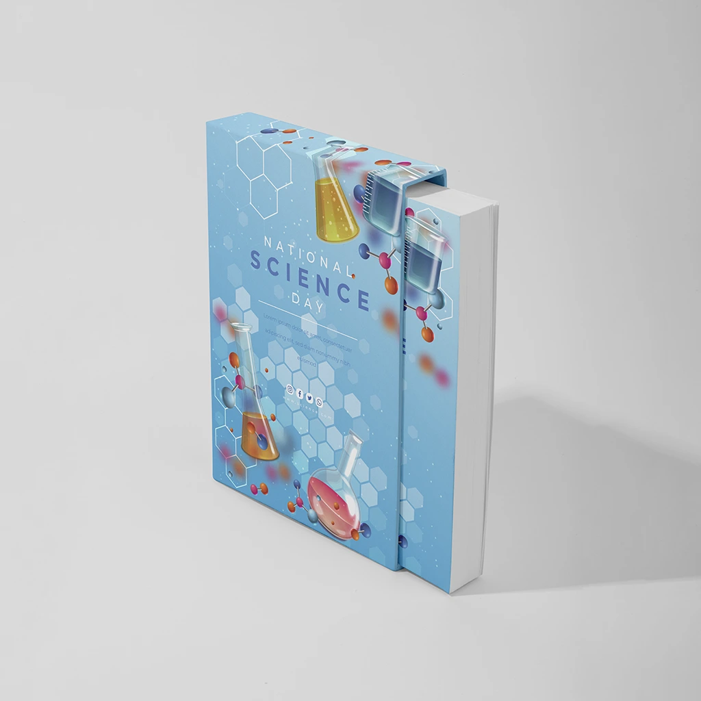 Custom printed book boxes with logo