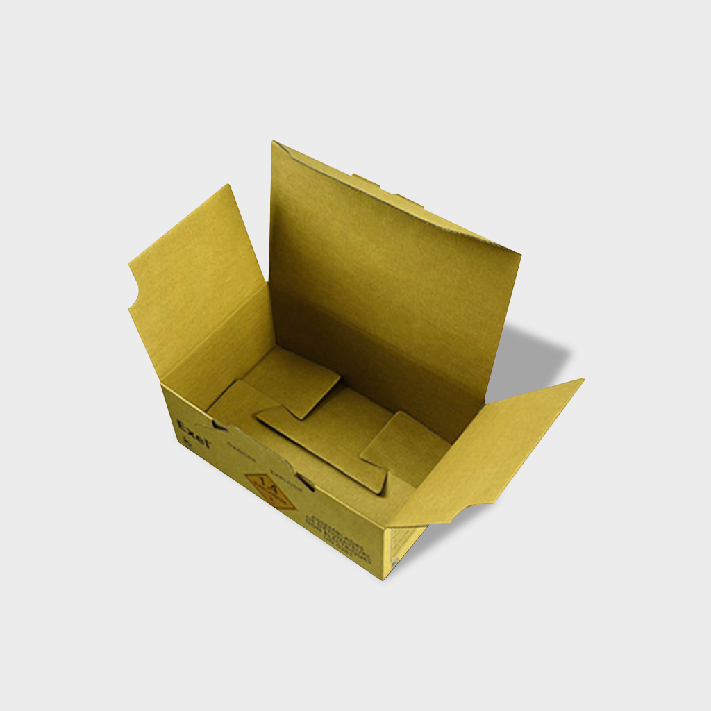 Custom 1-2-3 Bottom Box with Logo | The Packaging Base Custom 1-2-3 bottom box with logo and durable construction, ideal for branded retail and product packaging.