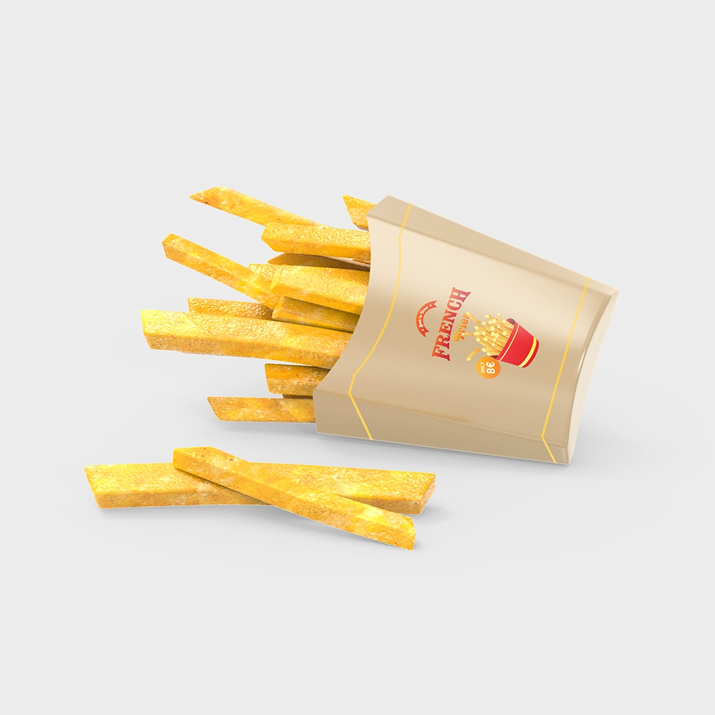 Custom French Fry Packaging | The Packaging Base Custom French Fry Packaging for Unique and Professional Branding