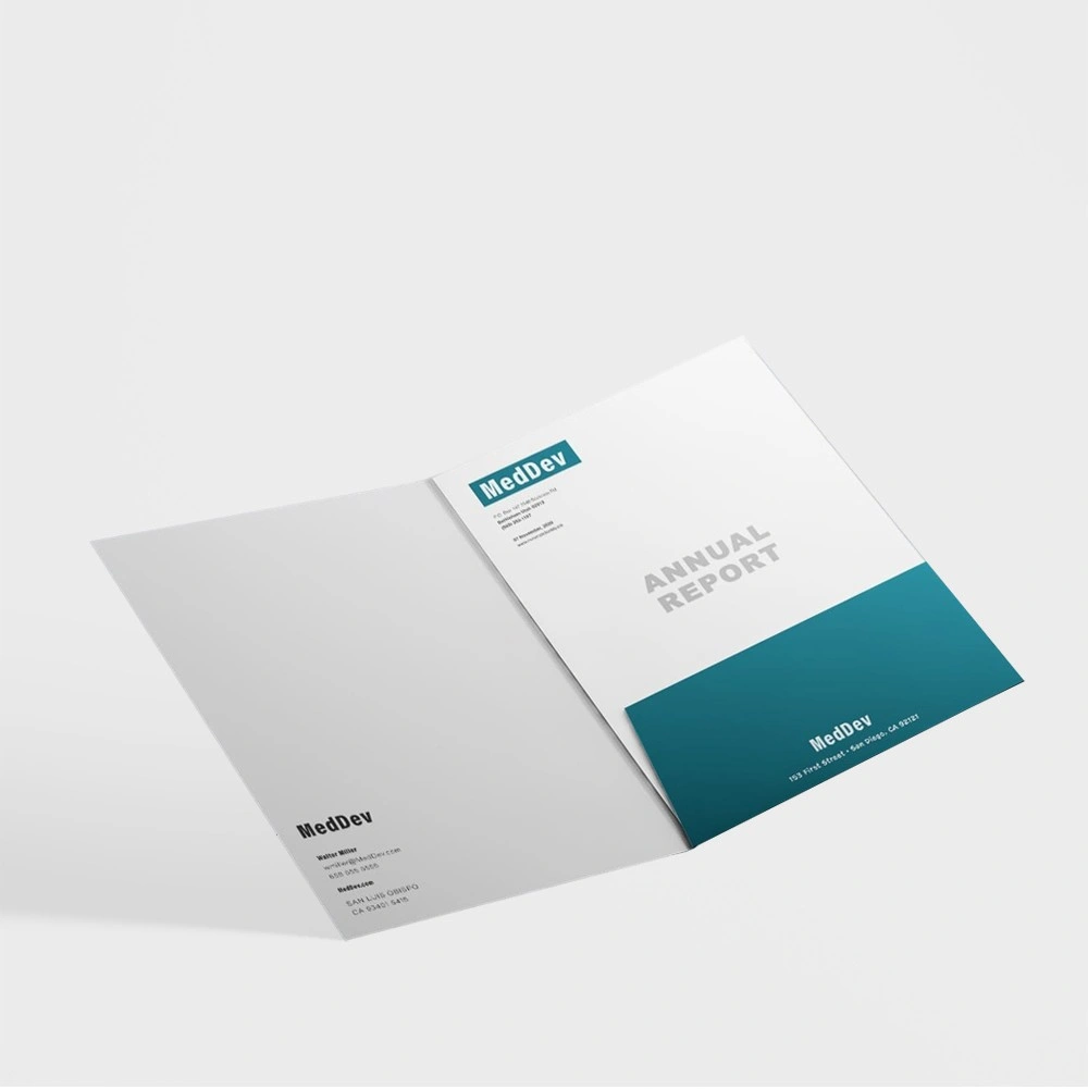 Custom Presentation Folders | The Packaging Base Custom presentation folders with tailored designs and durable materials, perfect for professional branding and document organization.