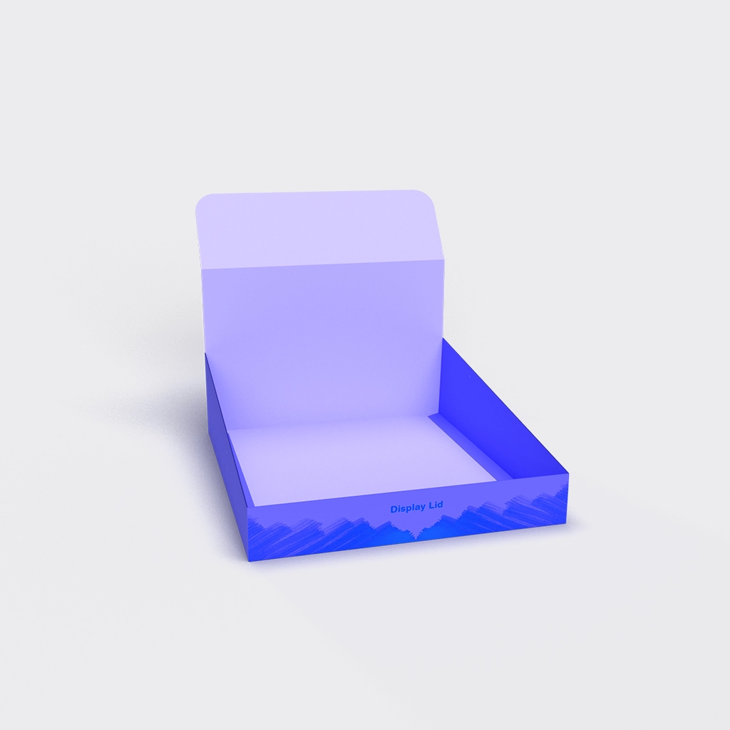 Customized Double-Wall Display Box | The Packaging Base Customized double-wall display box with sturdy design, ideal for retail product presentation and branding.