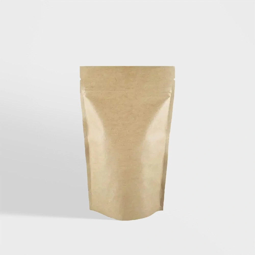 Wholesale Kraft Stand-Up Pouches | The Packaging Base Wholesale kraft stand-up pouches with durable materials, ideal for eco-friendly bulk product packaging.