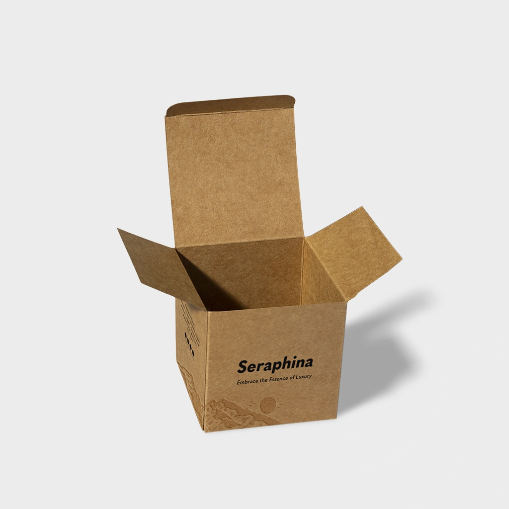 Kraft Straight Tuck Boxes | The Packaging Base Kraft straight tuck boxes with eco-friendly materials and natural finishes, perfect for sustainable packaging.