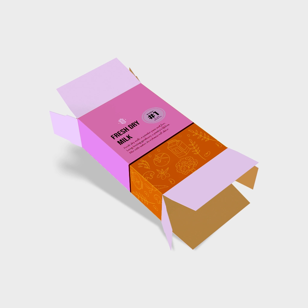 Printed Seal End Boxes | The Packaging Base Printed seal end boxes with custom designs and sturdy construction, ideal for branding and secure product packaging.