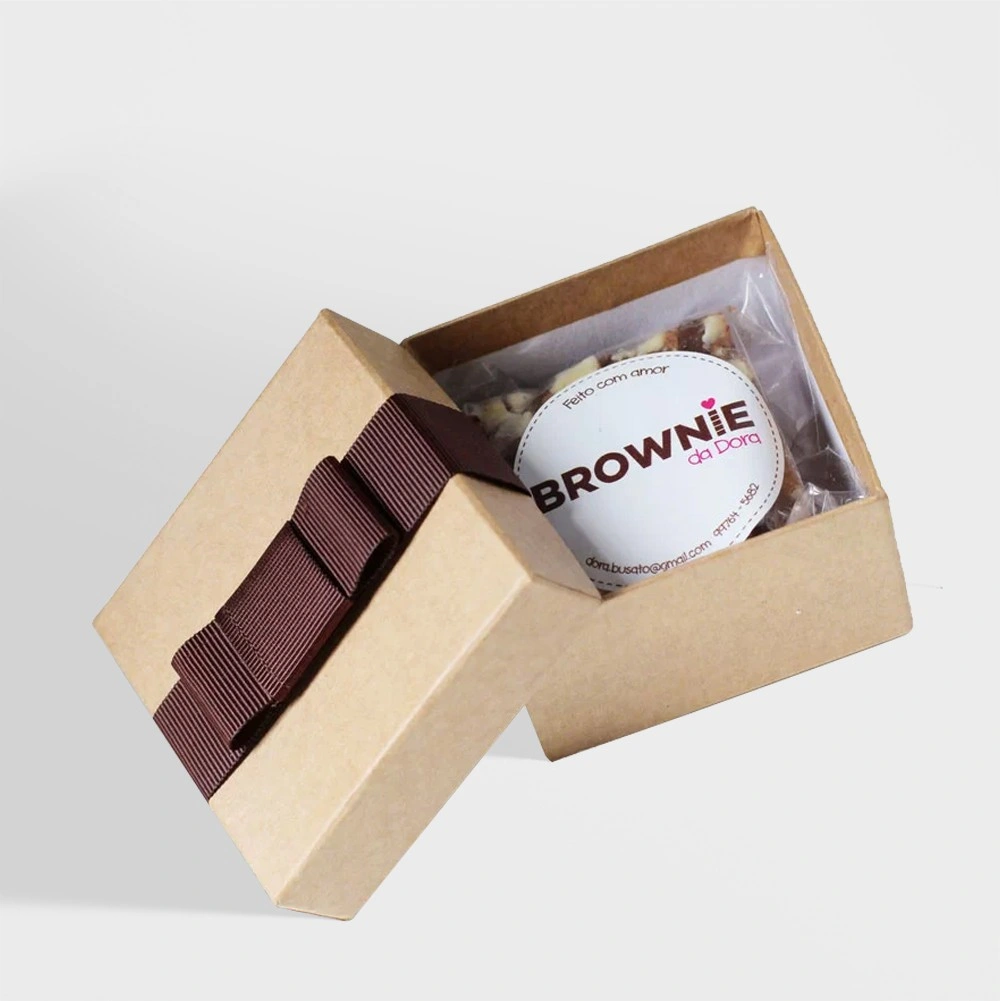 Durable Two Piece Boxes for Brownie Packaging Two piece brownie boxes for secure and elegant packaging