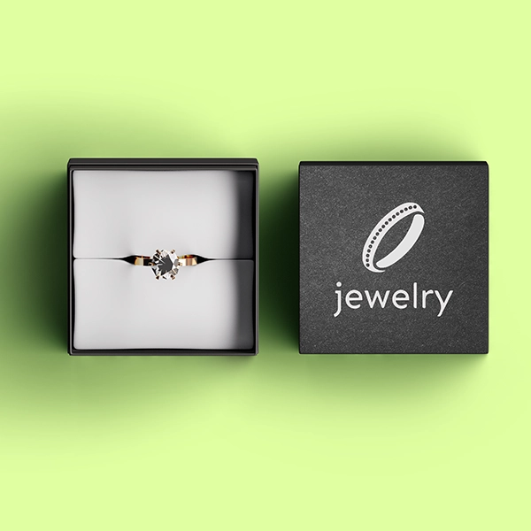 Two-Piece Jewelry Boxes with Window | The Packaging Base wo-Piece Jewelry Boxes with Window for Elegant and Branded Packaging