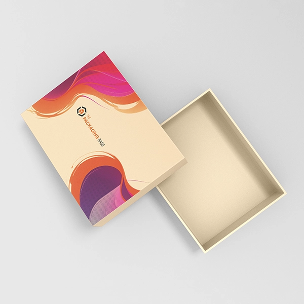 Luxury Printed Black Telescopic Boxes | The Packaging Base Luxury Printed Black Telescopic Packaging Boxes