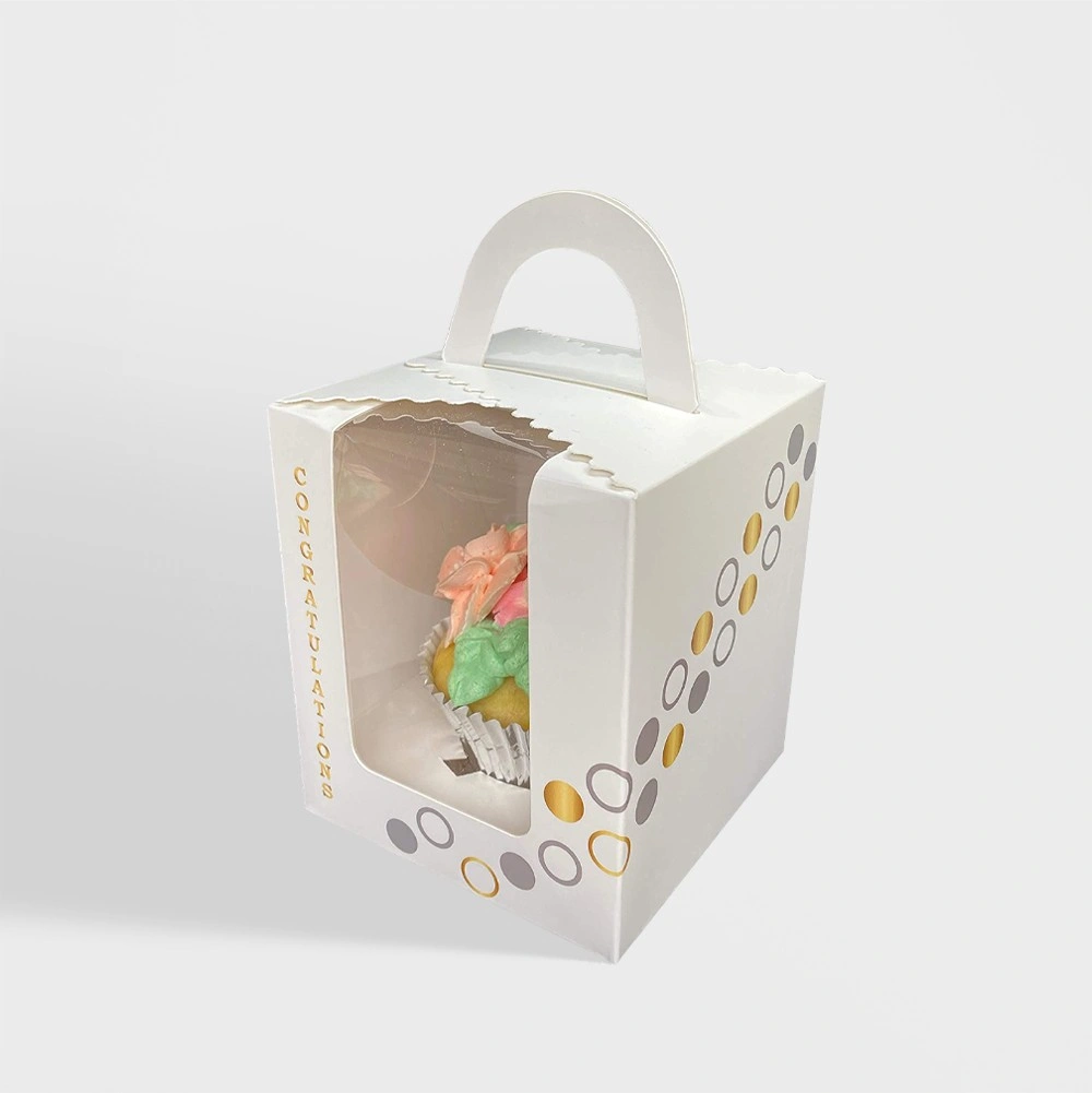 Window Cupcake Packaging Boxes | The Packaging Base Window Cupcake Packaging Boxes for Elegant Product Display